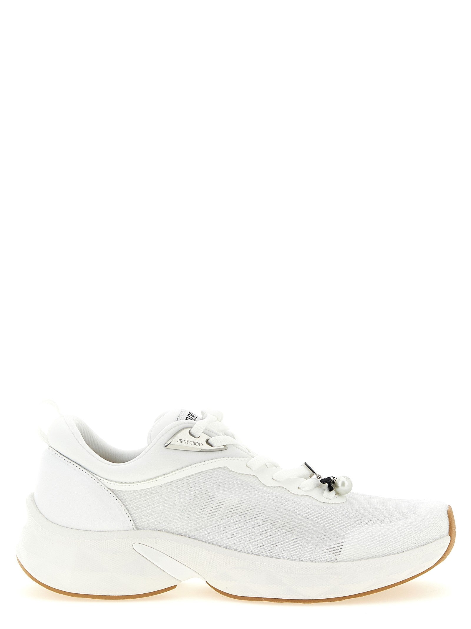 Jimmy Choo Diamond Run Sneakers White
