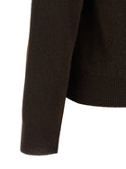 Miu Miu Women's Diamond Shaped Collar Cardigan Brown, view 4