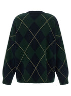 Be You Diamond Shaped Crew Neck Sweater Gold, view 2