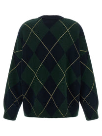 Be You Diamond Shaped Crew Neck Sweater Gold, view 2