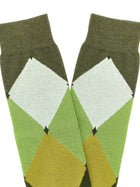 Ballantyne Diamond Shaped Socks Green, view 3