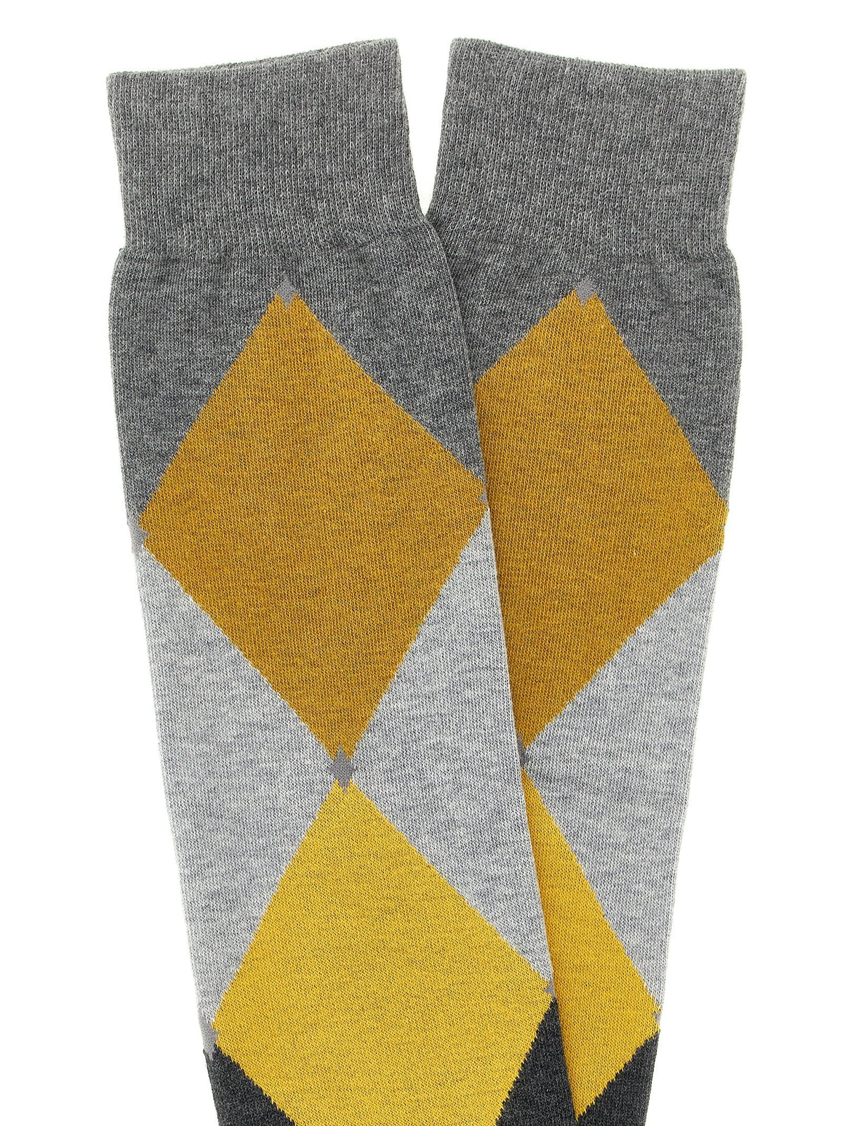 Ballantyne Diamond Shaped Socks Grey, view 3