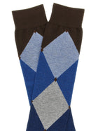 Ballantyne Diamond Shaped Socks Brown, view 3