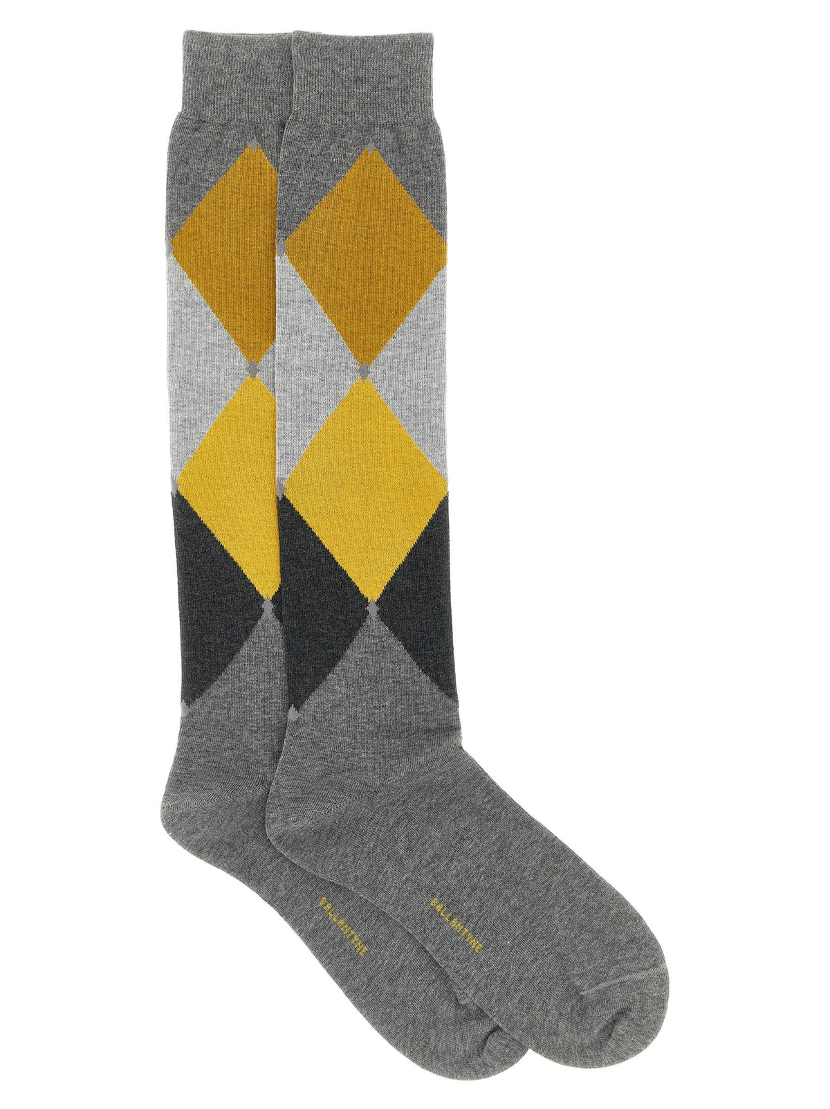 Ballantyne Diamond Shaped Socks Grey