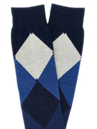 Ballantyne Diamond Shaped Socks Blue, view 3