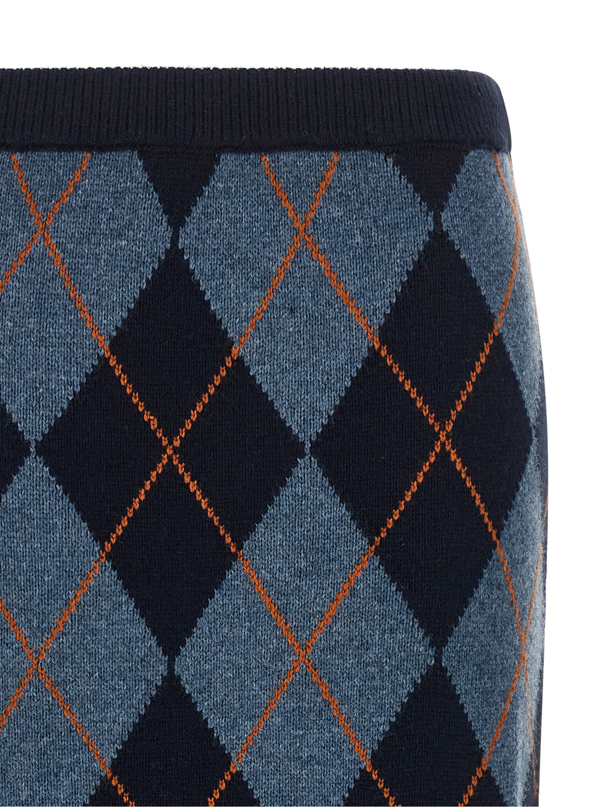 TWINSET Diamond Skirt Blue