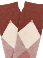 Ballantyne Diamond Socks Red, view 3