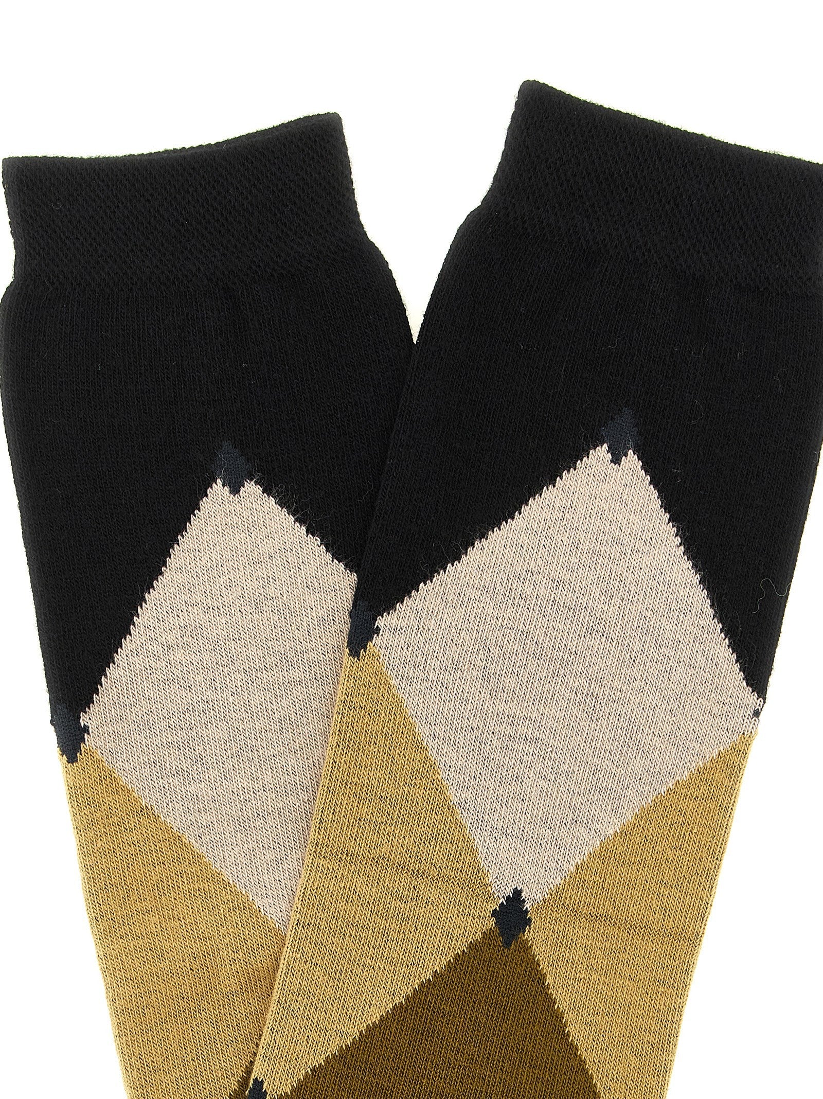 Ballantyne Diamond Socks Black