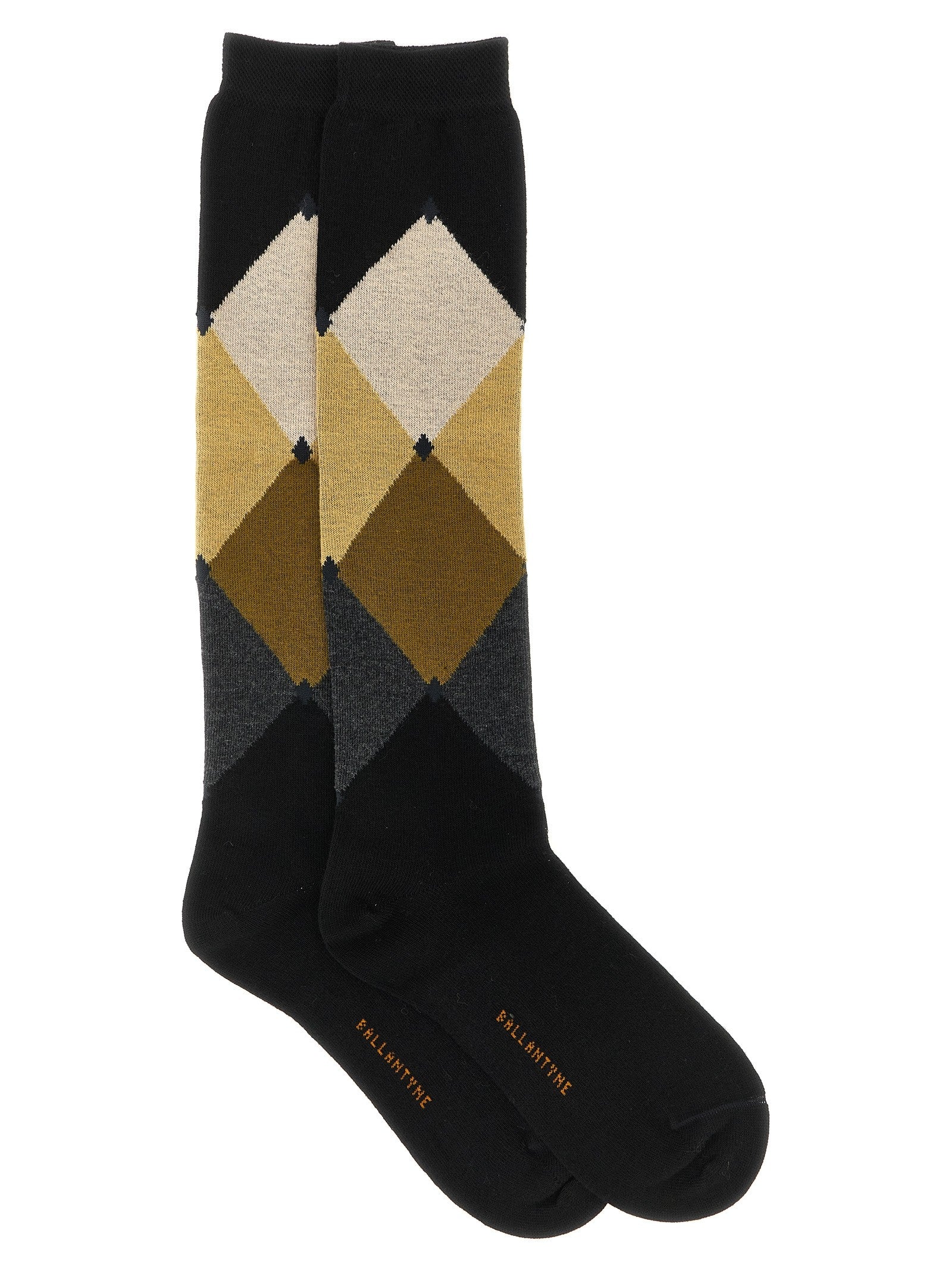 Ballantyne Diamond Socks Black