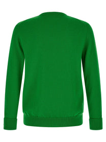 Ballantyne Diamond Sweater Green