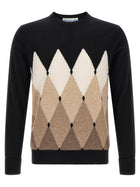 Ballantyne Diamond Sweater Black