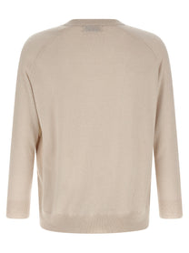 Ballantyne Diamond Sweater Beige