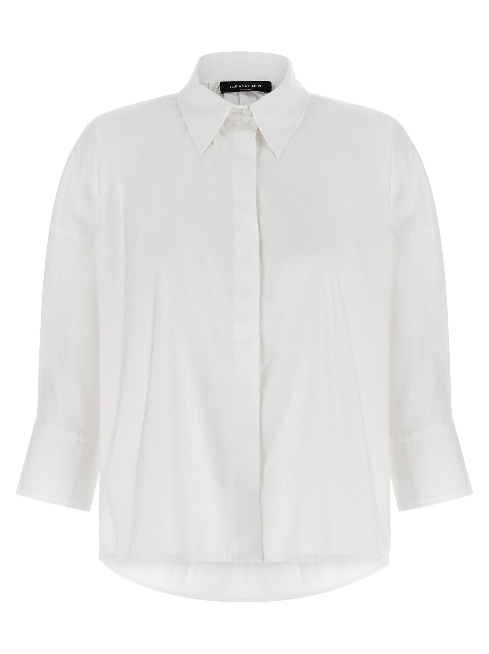 Fabiana Filippi Diamond Thread Shirt White