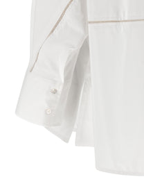 Fabiana Filippi Diamond Thread Shirt White