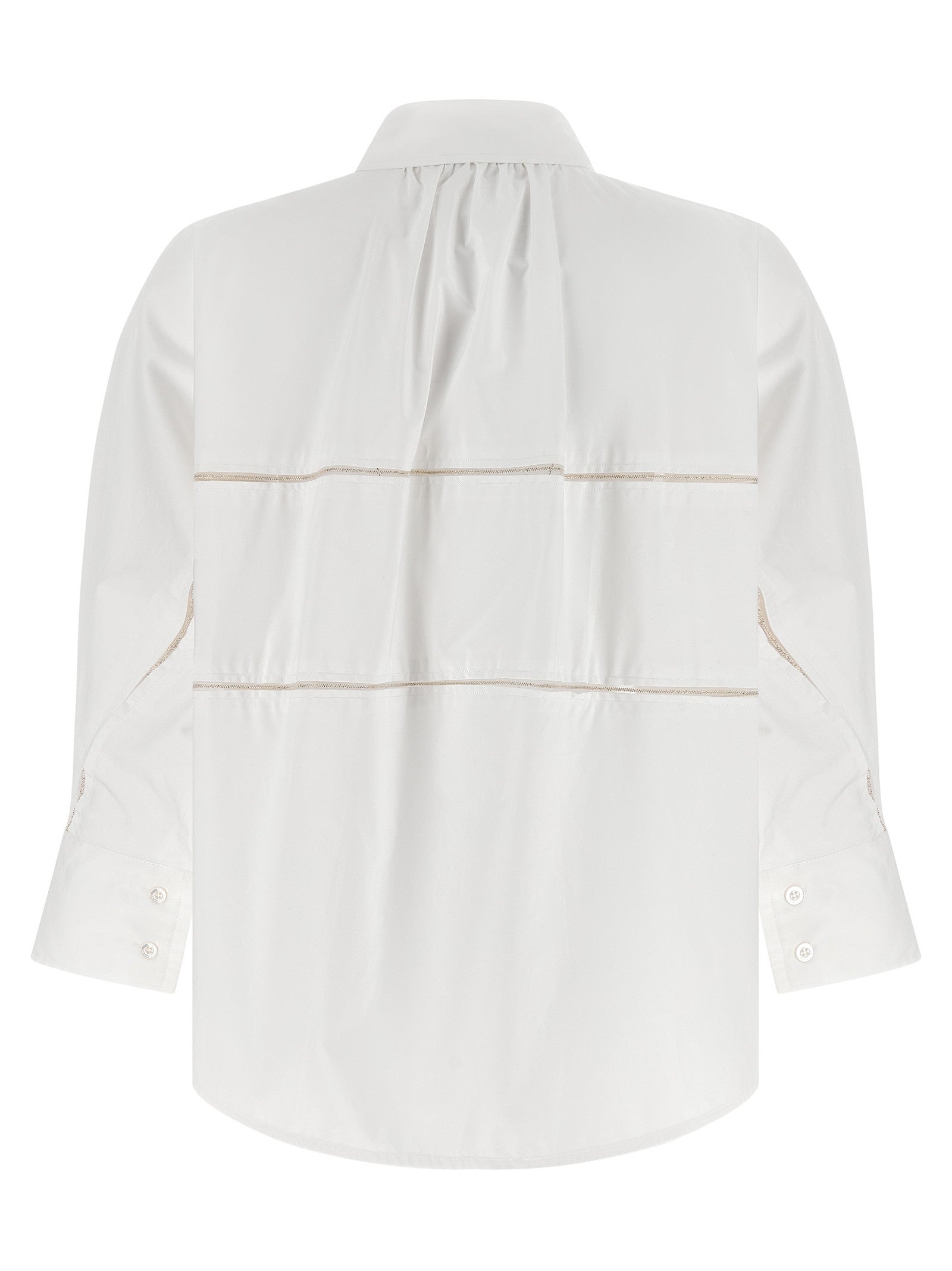 Fabiana Filippi Diamond Thread Shirt White