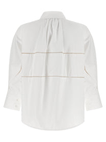 Fabiana Filippi Diamond Thread Shirt White