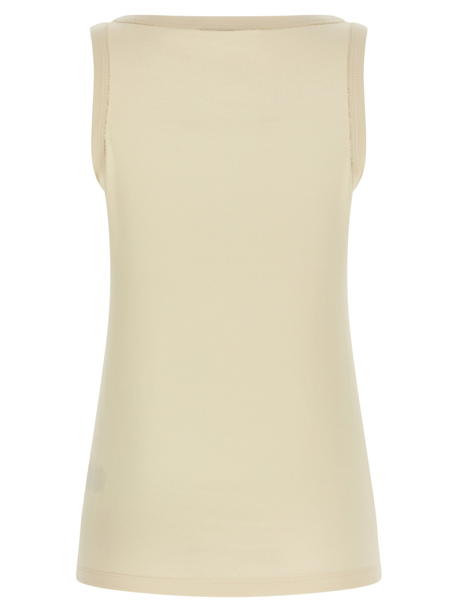 Fabiana Filippi Diamond Wire Top Beige