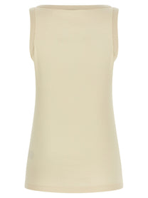 Fabiana Filippi Diamond Wire Top Beige