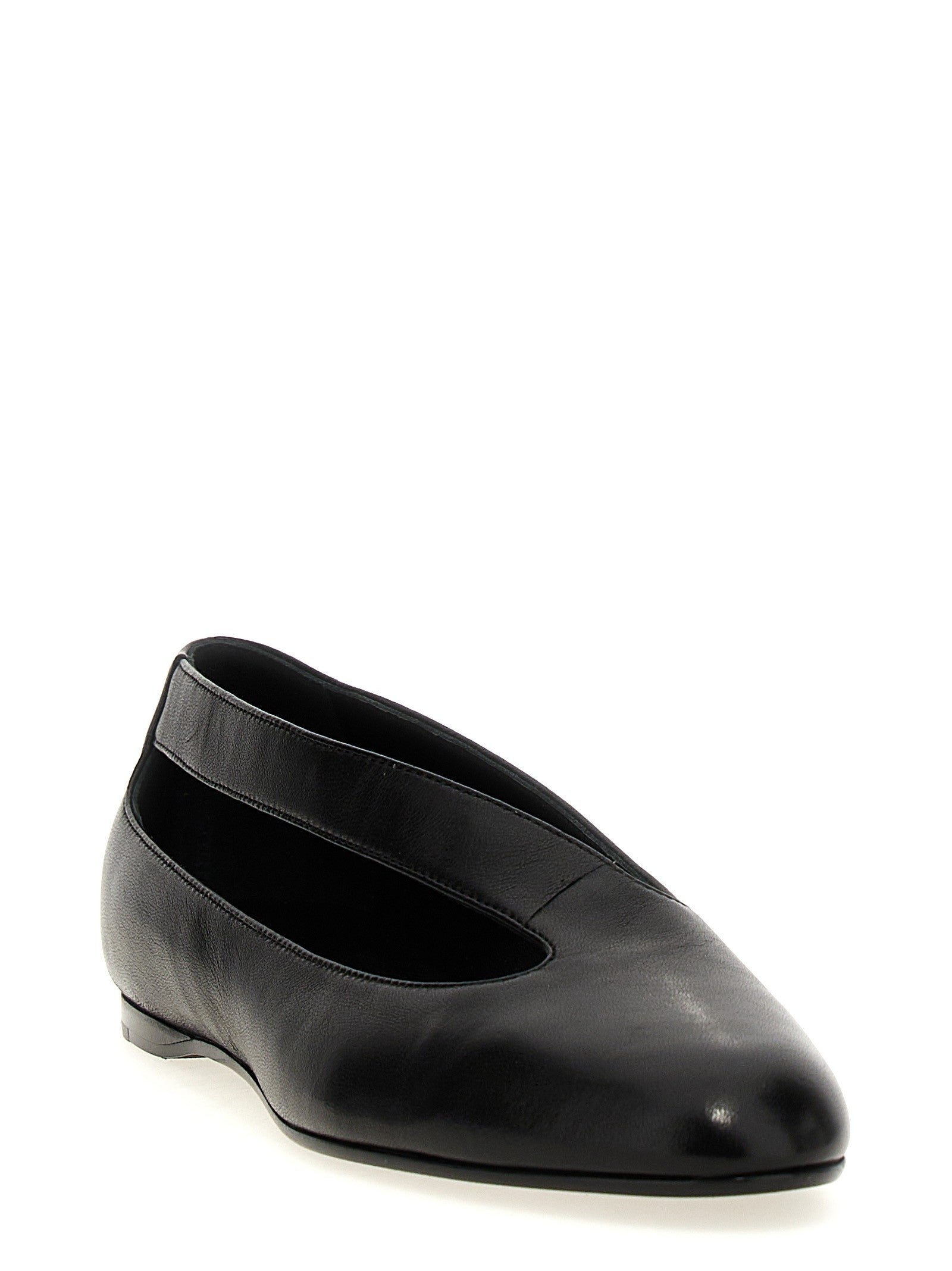 Khaite Diana Ballet Flats Black