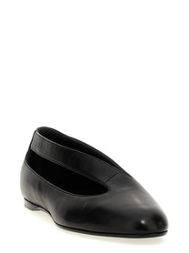 Khaite Diana Ballet Flats Black
