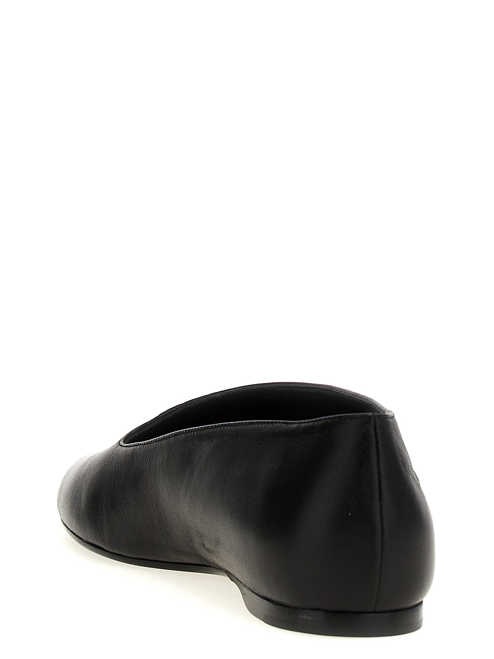 Khaite Diana Ballet Flats Black