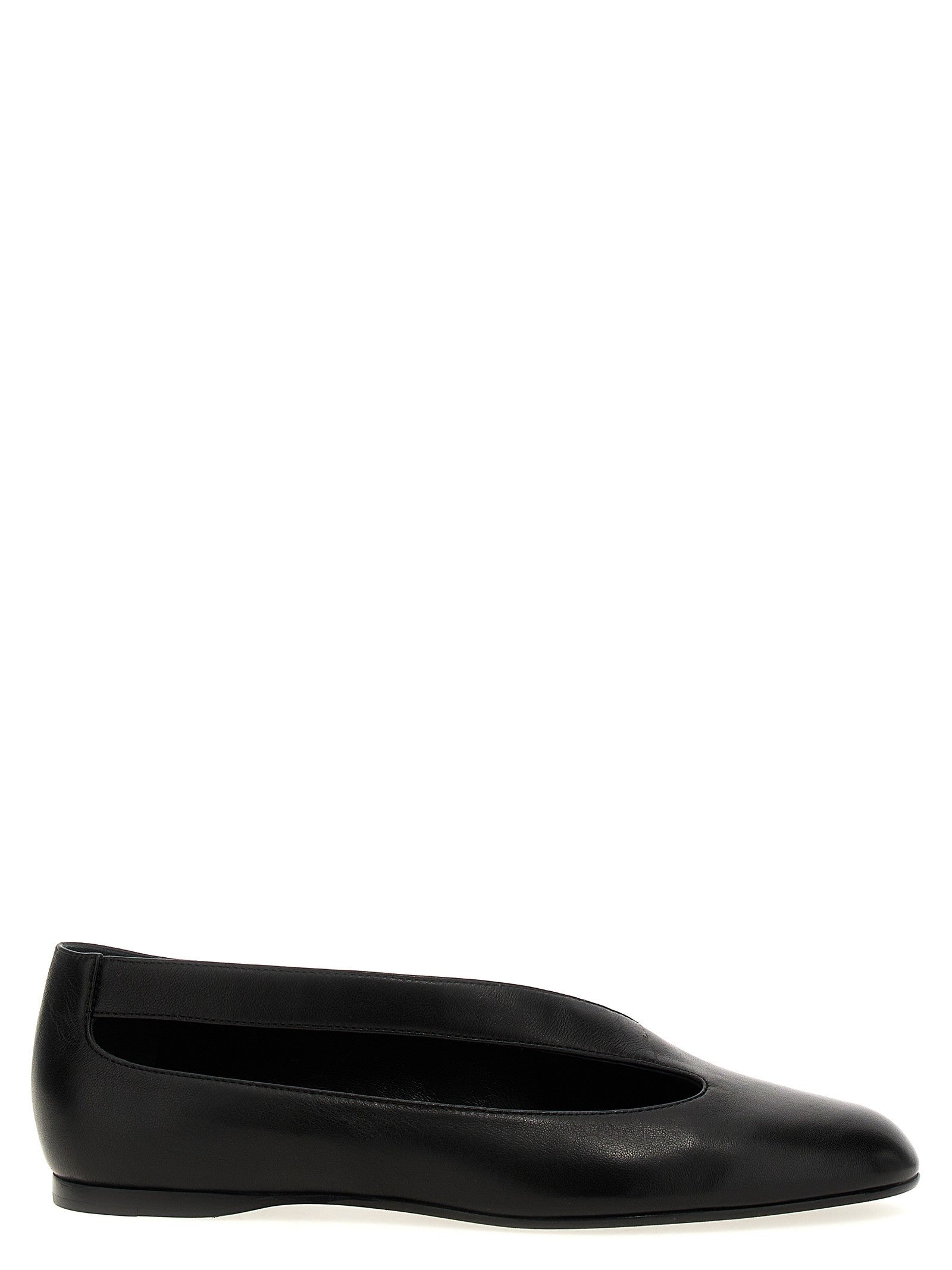 Khaite Diana Ballet Flats Black