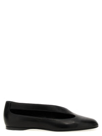 Khaite Diana Ballet Flats Black