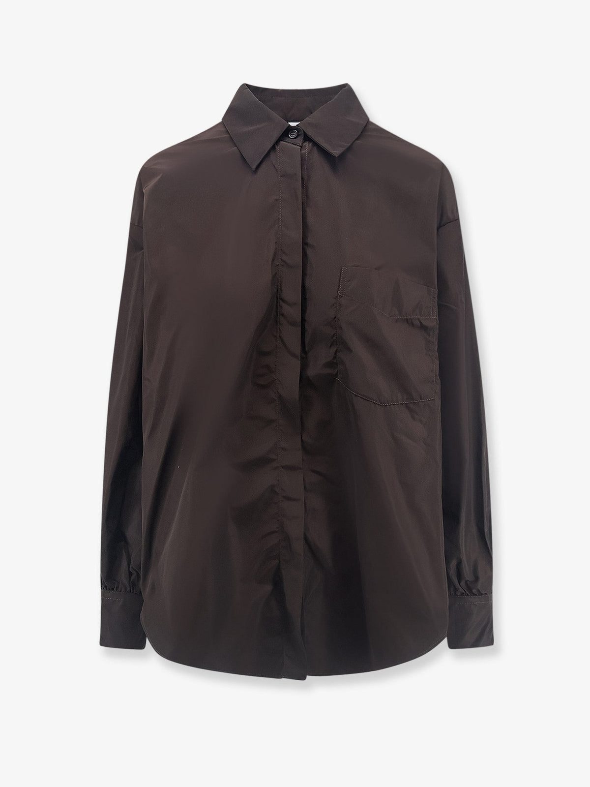 ASPESI Women's Diana Nylon Shirt Brown