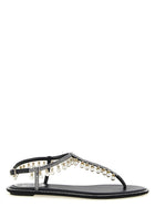Rene Caovilla Diana Sandals White