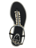 Rene Caovilla Diana Sandals White, view 4
