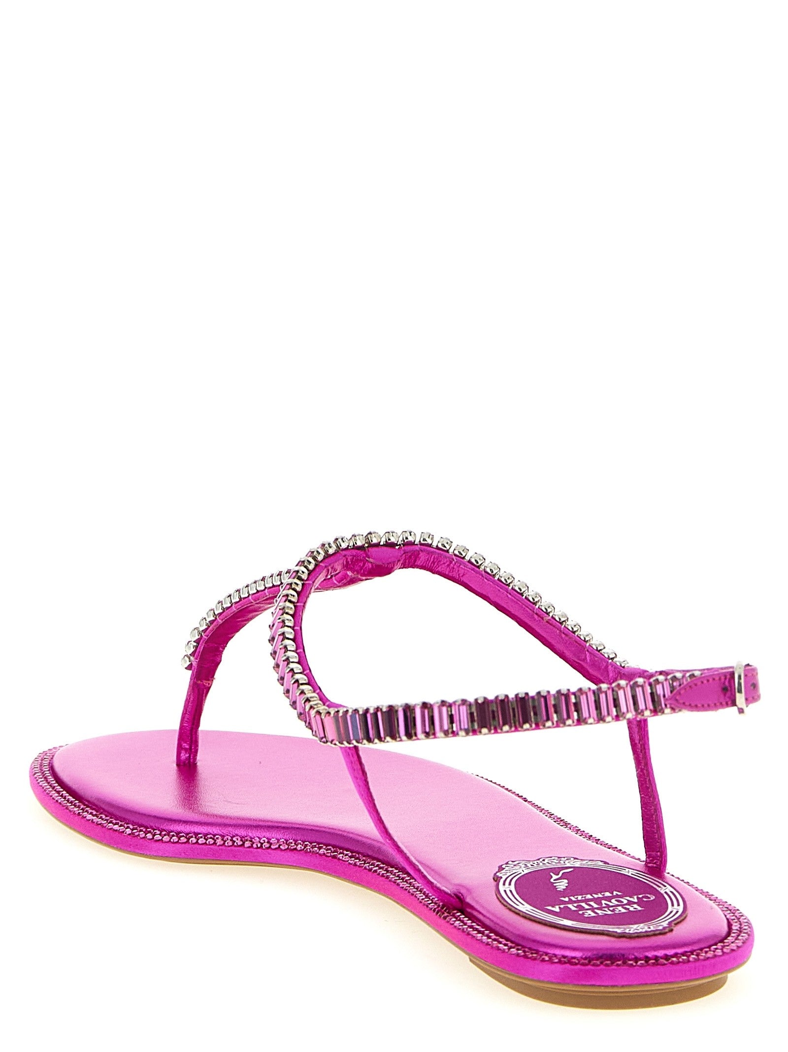 Rene Caovilla Diana Sandals Pink