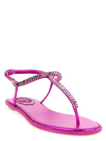 Rene Caovilla Diana Sandals Pink