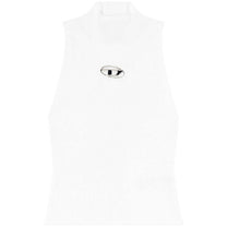 Diesel - Diesel Ribbed-knit turtleneck top - Topwear