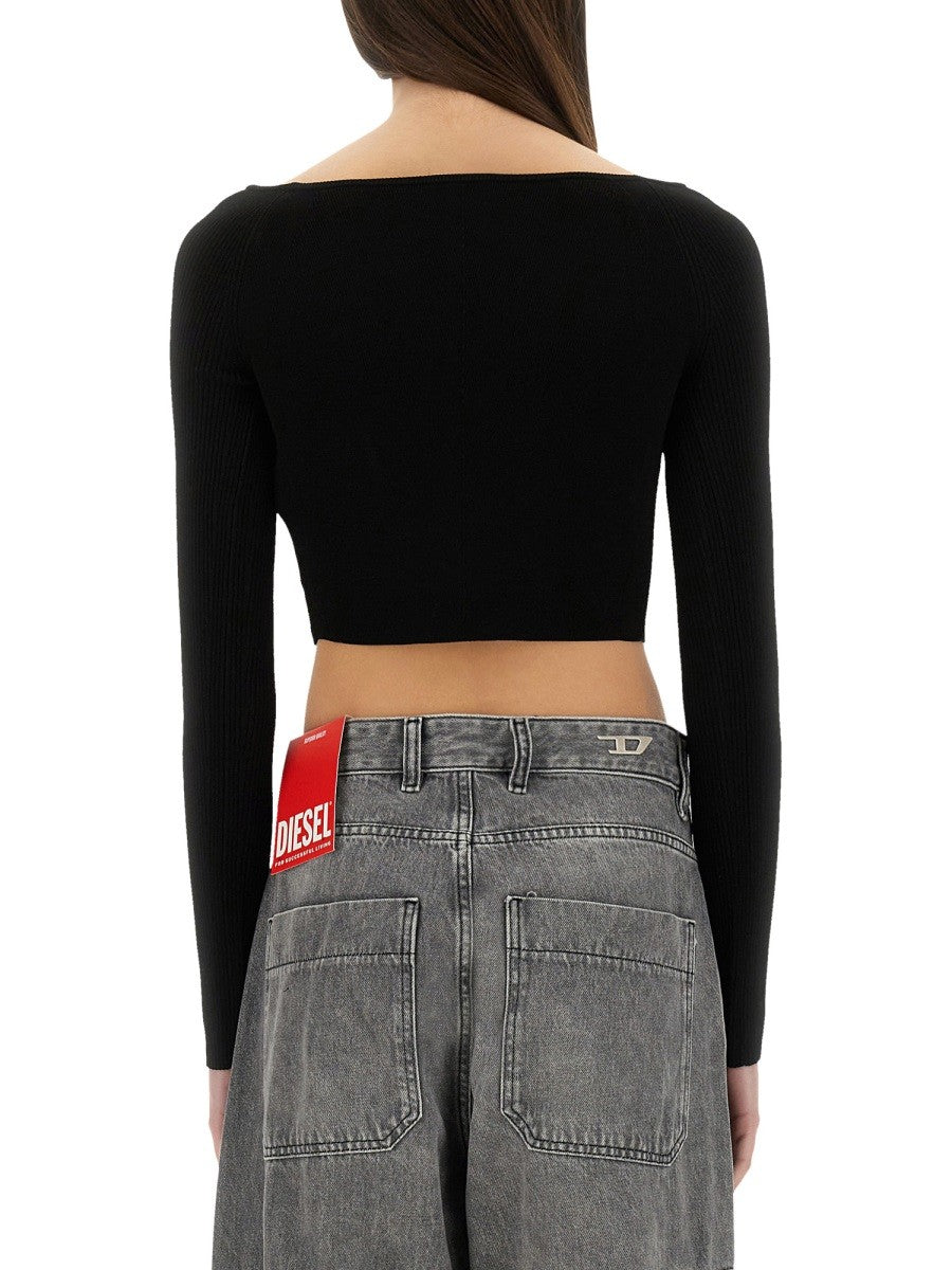 Diesel - Diesel Top ’M Vera Ls’ - Woman-&gt;Clothing-&gt;Tops