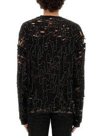 Diesel - Diesel Jersey ’T Boxt Ls Devor’ - Men’s Tops