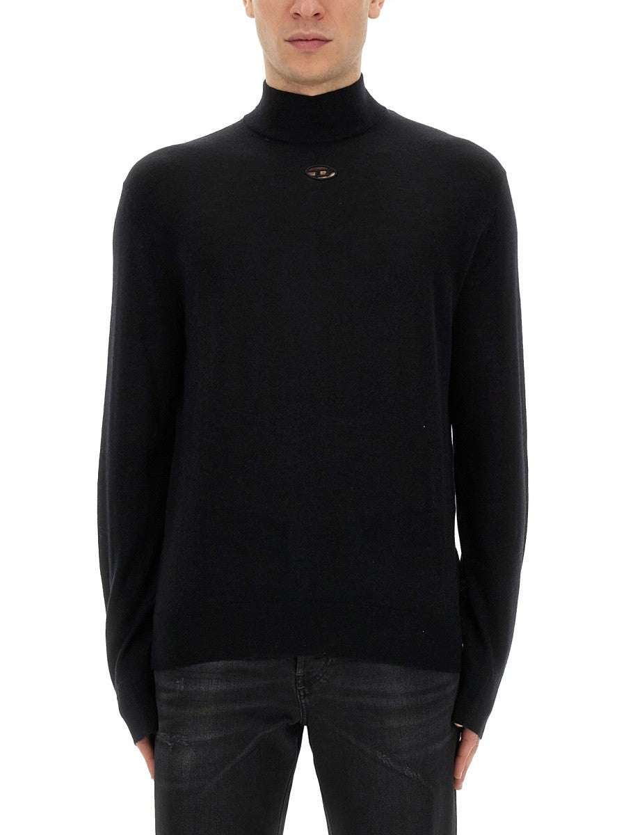 Diesel - Diesel Jersey With Logo - Men’s Knitwear