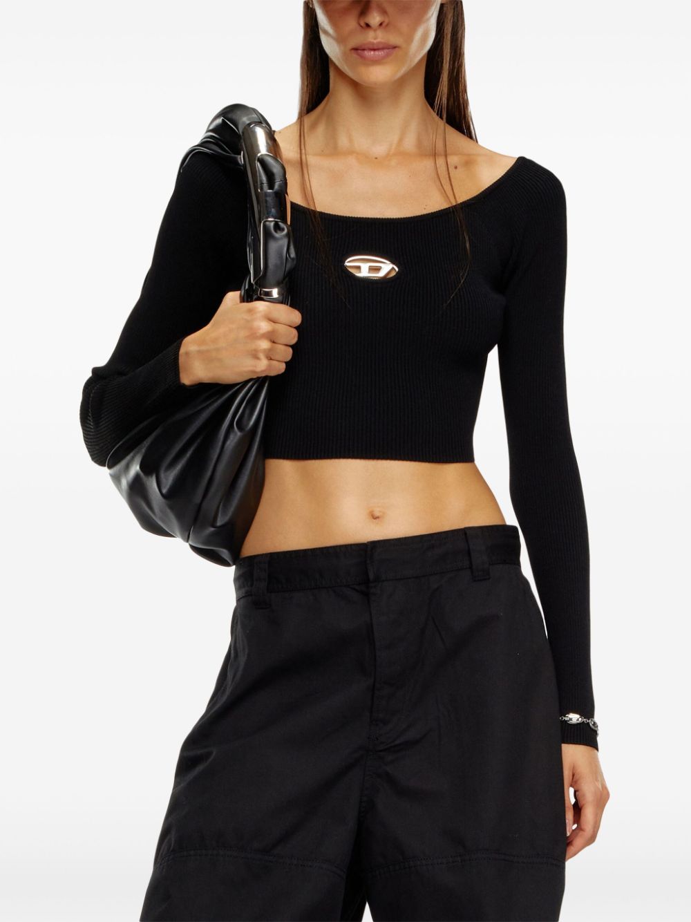 Diesel - Diesel Top Black - Topwear