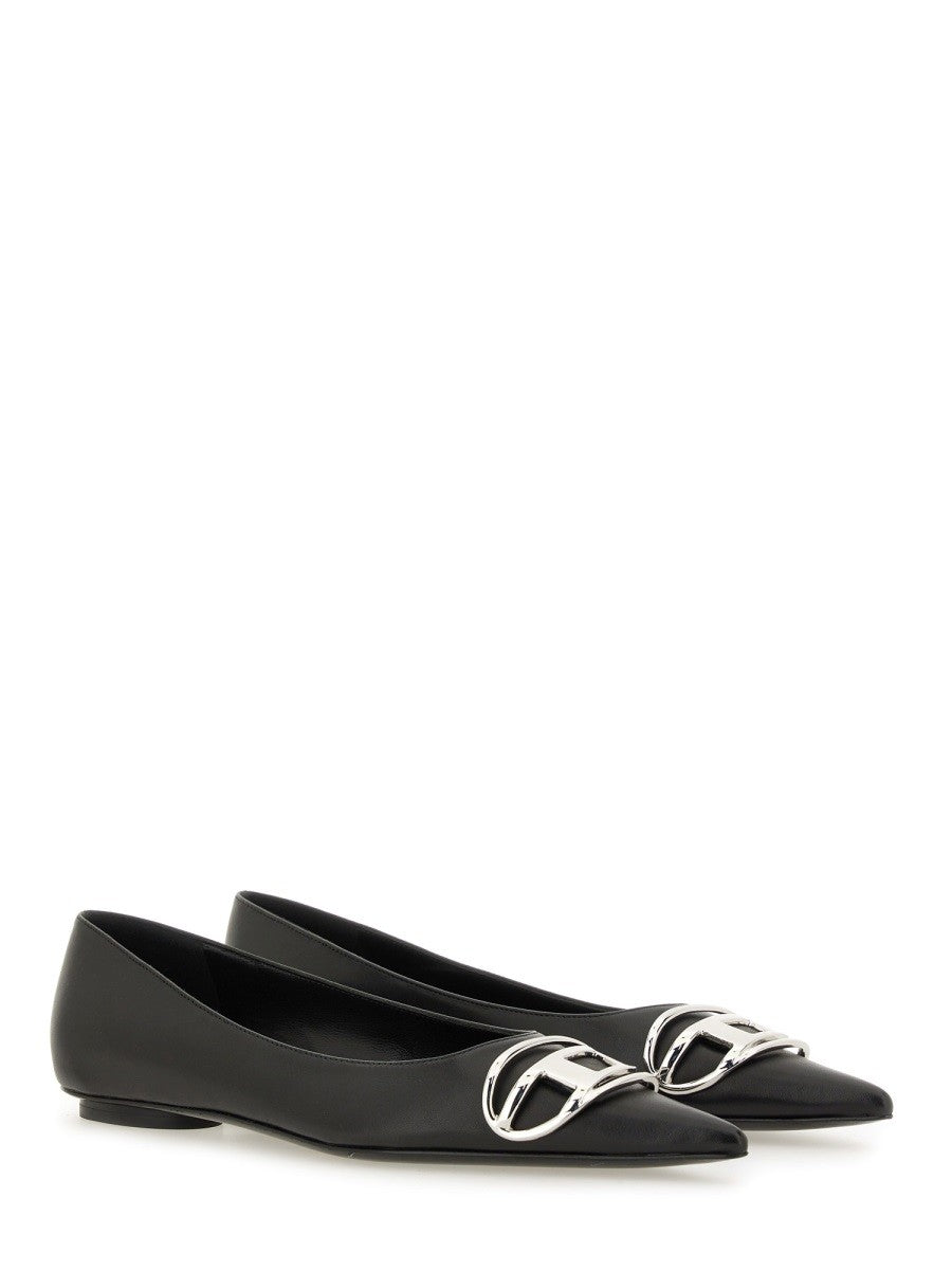 Diesel - Diesel Ballerina ’D Venus’ - Woman-&gt;FOOTWEAR-&gt;FLATS