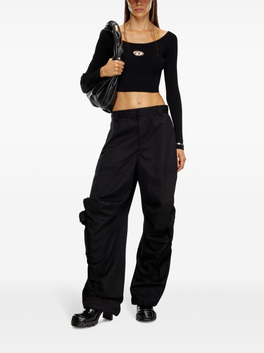 Diesel - Diesel Top Black - Topwear