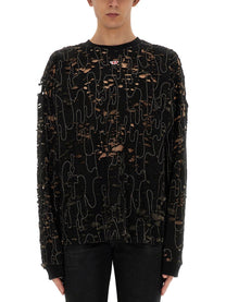 Diesel - Diesel Jersey ’T Boxt Ls Devor’ - Men’s Tops