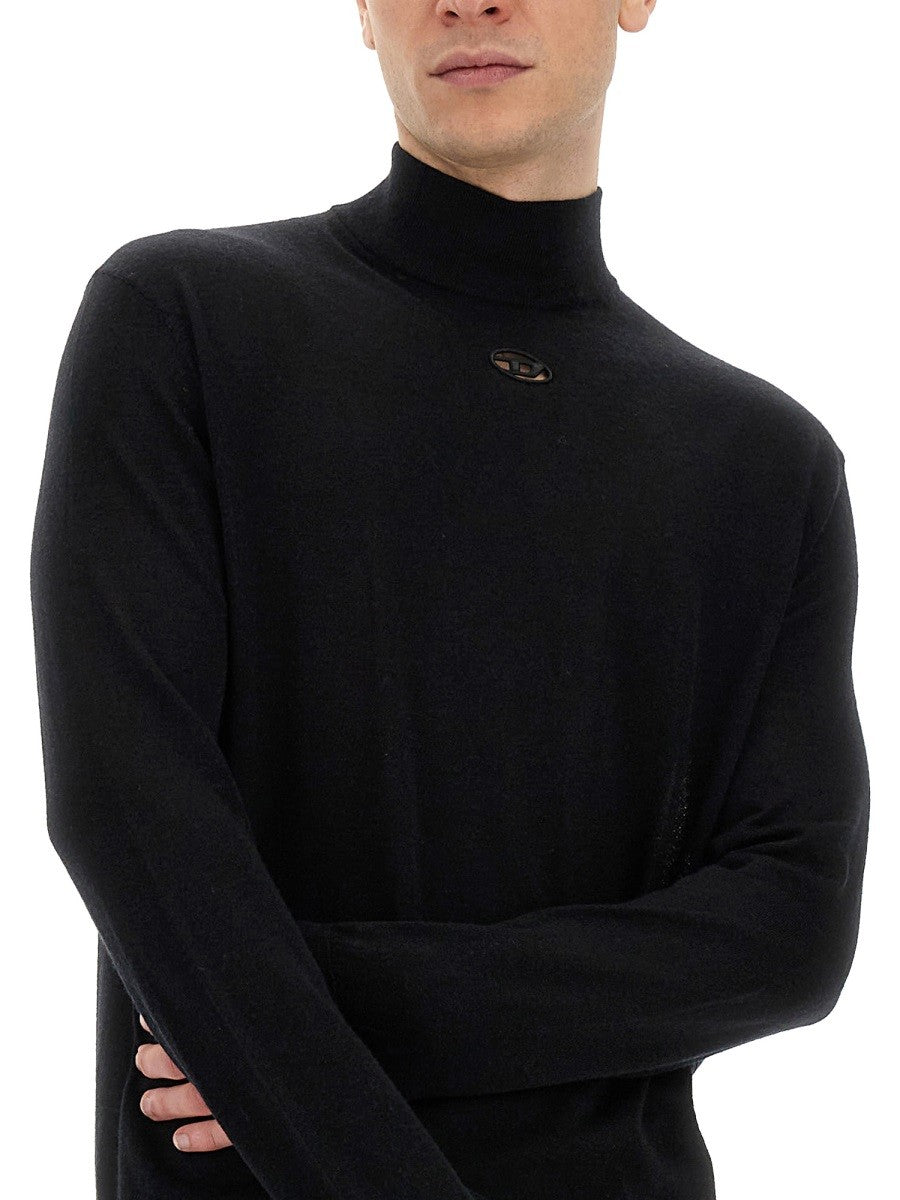 Diesel - Diesel Jersey With Logo - Men’s Knitwear