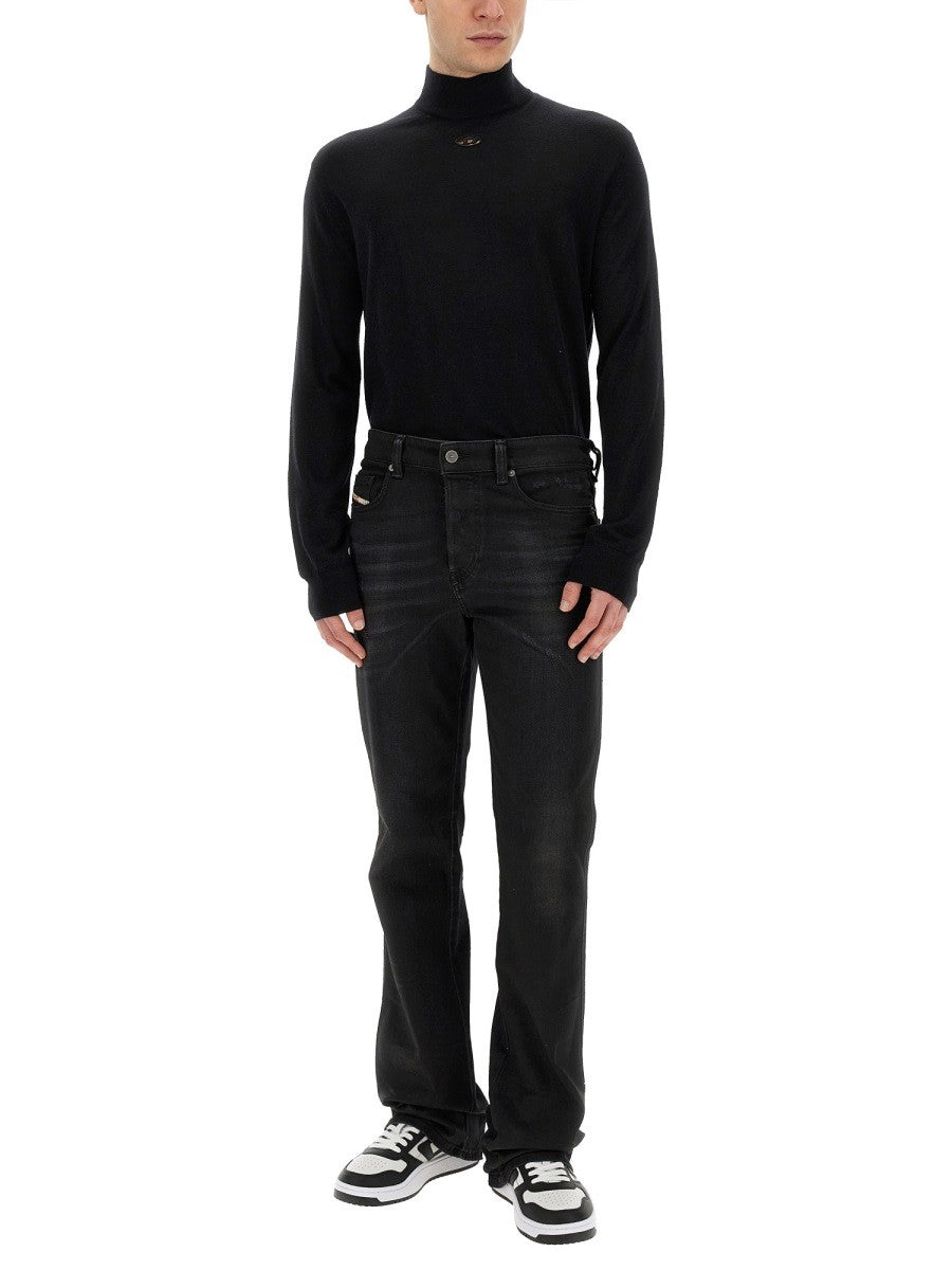 Diesel - Diesel Jersey With Logo - Men’s Knitwear