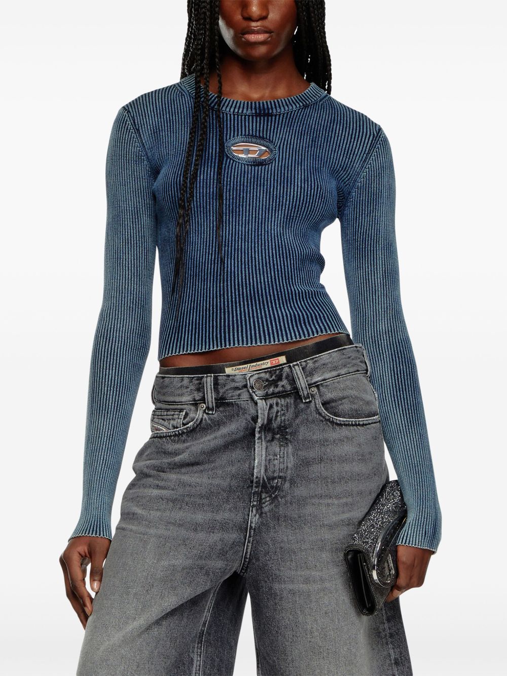 Diesel - Diesel Sweaters Blue - Topwear