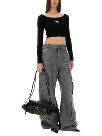 Diesel - Diesel Top ’M Vera Ls’ - Woman-&gt;Clothing-&gt;Tops