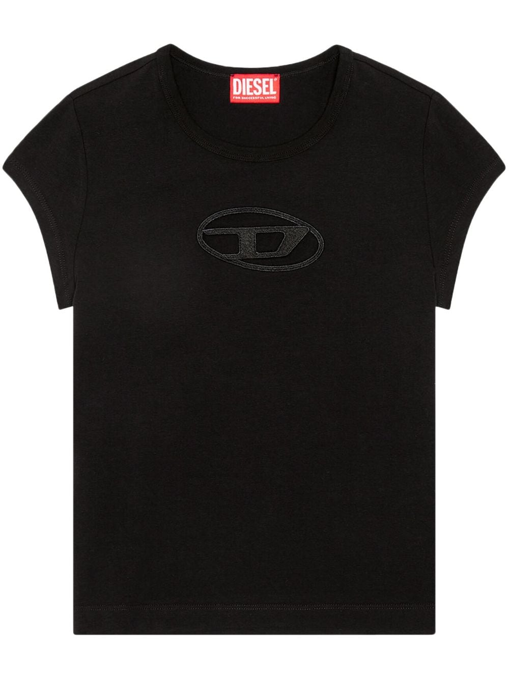 Diesel - Diesel T-shirts and Polos Black - Topwear