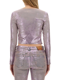 Diesel - Diesel ’De Top1 Fse’ T Shirt - Woman-&gt;Clothing-&gt;Tops