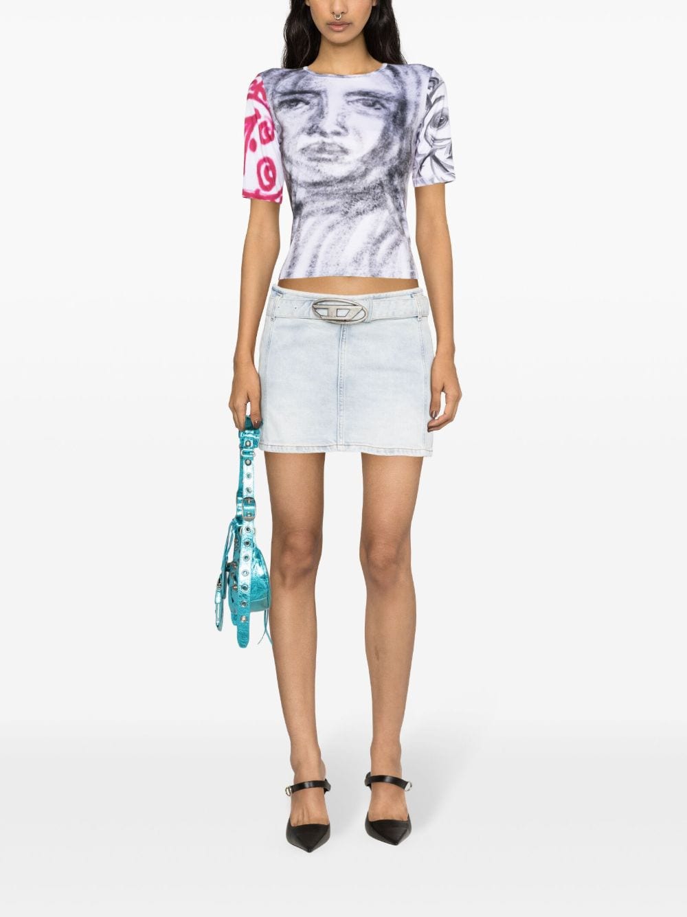 Diesel - Diesel Skirts Denim - Women’s Bottoms