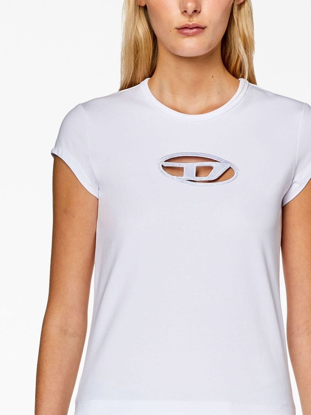 Diesel - Diesel T-shirts and Polos White - Topwear