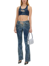 Diesel - Diesel Tops With Logo - Woman-&gt;Clothing-&gt;Tops