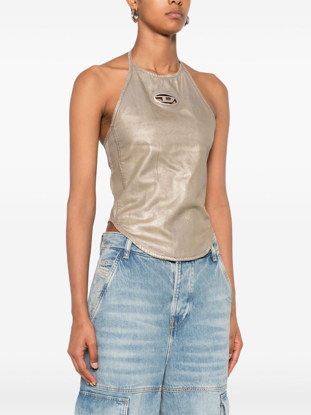 Diesel - Diesel Top Golden - Topwear